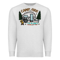 Oatmeal Heather camp fire squad Premium Sweatshirt - CowhideDigitalArt