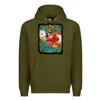 Army Green Western Just A Girl Who Loves Ladybug Premium Hoodie - LillyAllenDesigns