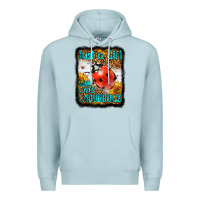 Blue Mist Western Just A Girl Who Loves Ladybug Premium Hoodie - LillyAllenDesigns