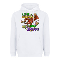 White crawfish i just want to be loved bayou Heavyweight Hoodie - FaDigitalArtStudio
