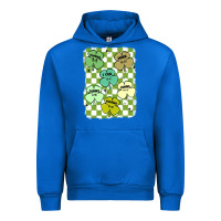 Cobalt shamrock religious Urban Hoodie - MaliasSmallBusiness