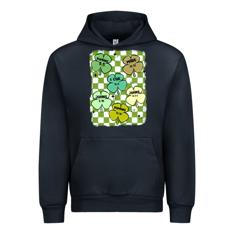 Shamrock Religious Urban Hoodie by MaliasSmallBusiness | Teevron