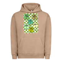 Pigment Burro shamrock religious Urban Hoodie - MaliasSmallBusiness