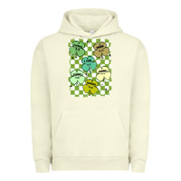 Pigment Pistachio shamrock religious Urban Hoodie - MaliasSmallBusiness