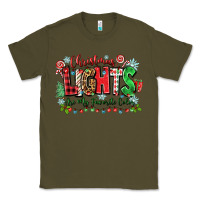Army Green christmas lights are my favorite color Classic Tee - Zillion Design Studio
