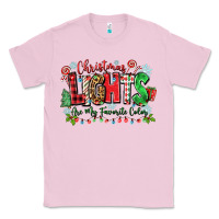 Bubblegum Pink christmas lights are my favorite color Classic Tee - Zillion Design Studio