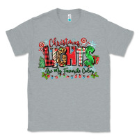 Heather Grey christmas lights are my favorite color Classic Tee - Zillion Design Studio