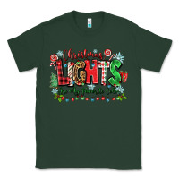 Sports Green christmas lights are my favorite color Classic Tee - Zillion Design Studio