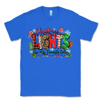 True Royal christmas lights are my favorite color Classic Tee - Zillion Design Studio