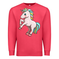 Cardinal cute unicorn Premium Sweatshirt - FaDigitalArtStudio