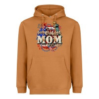 Meerkat American Mom 4th of July Heavyweight Hoodie - CowGirlArtShop