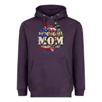 Plum American Mom 4th of July Heavyweight Hoodie - CowGirlArtShop