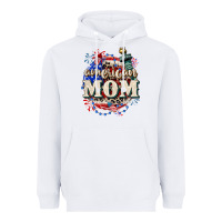 White American Mom 4th of July Heavyweight Hoodie - CowGirlArtShop