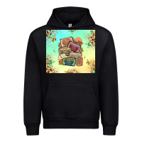 Black country cassette tapes Urban Hoodie - MaliasSmallBusiness