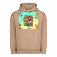 Pigment Burro country cassette tapes Urban Hoodie - MaliasSmallBusiness