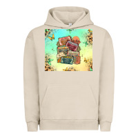 Pigment French Oak country cassette tapes Urban Hoodie - MaliasSmallBusiness