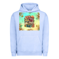 Pigment Grape Ice country cassette tapes Urban Hoodie - MaliasSmallBusiness