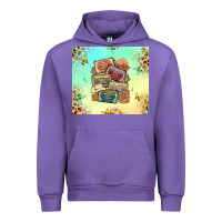 Tulip country cassette tapes Urban Hoodie - MaliasSmallBusiness