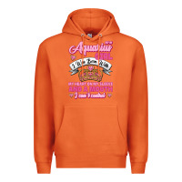 Carrot As a Aquarius Girl I was Born with My Heart on my Sleeve and a mouth Premium Hoodie - Jasminsmagicworld