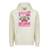 Oatmeal Heather As a Aquarius Girl I was Born with My Heart on my Sleeve and a mouth Premium Hoodie - Jasminsmagicworld