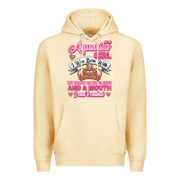Pina Colada As a Aquarius Girl I was Born with My Heart on my Sleeve and a mouth Premium Hoodie - Jasminsmagicworld