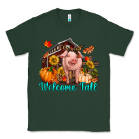 Welcome Fall Pig Classic Tee | Teevron