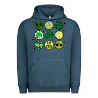 Pigment Midnight Navy st patrick's day Urban Hoodie - MaliasSmallBusiness