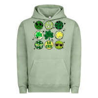 Pigment Oil Green st patrick's day Urban Hoodie - MaliasSmallBusiness