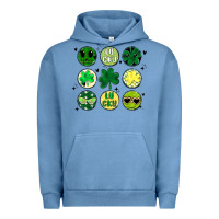 Pigment Pebble Blue st patrick's day Urban Hoodie - MaliasSmallBusiness