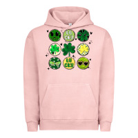 Pigment Salmon st patrick's day Urban Hoodie - MaliasSmallBusiness