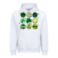 White st patrick's day Urban Hoodie - MaliasSmallBusiness