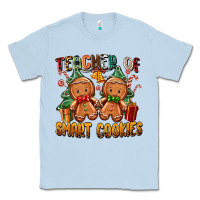 Dusty Blue teacher of smart cookies Classic Tee - Zillion Design Studio