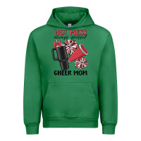 Emerald hot mess always stressed cheer mom Urban Hoodie - MaliasSmallBusiness