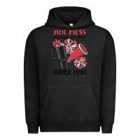 Pigment Black hot mess always stressed cheer mom Urban Hoodie - MaliasSmallBusiness
