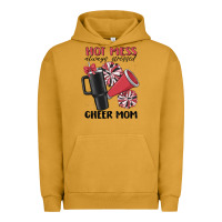 Pigment Peanut Butter hot mess always stressed cheer mom Urban Hoodie - MaliasSmallBusiness