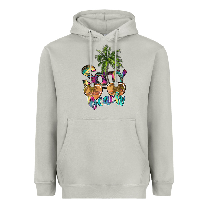 Salty Beach Heavyweight Hoodie by SublimationCraftShop | Teevron