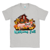 Welcome Fall Pigs Classic Tee | Teevron