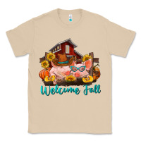 Mushroom Welcome fall pigs Classic Tee - RanaPortraitStore
