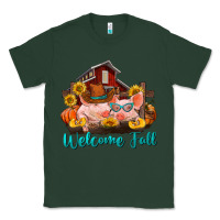 Sports Green Welcome fall pigs Classic Tee - RanaPortraitStore