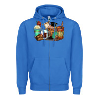 True Royal lawyer coffee cups Zipper Hoodie - Zillion Design Studio