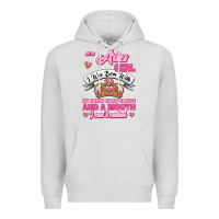 Dove Grey As A Aries Girl I Was Born With My Heart On My Sleeve And A Mouth Premium Hoodie - Jasminsmagicworld