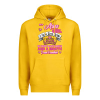 Lemon As A Aries Girl I Was Born With My Heart On My Sleeve And A Mouth Premium Hoodie - Jasminsmagicworld