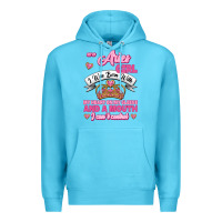 Ocean Blue As A Aries Girl I Was Born With My Heart On My Sleeve And A Mouth Premium Hoodie - Jasminsmagicworld