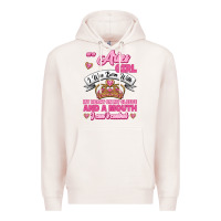 Pale Pink As A Aries Girl I Was Born With My Heart On My Sleeve And A Mouth Premium Hoodie - Jasminsmagicworld