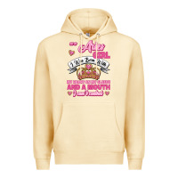 Pina Colada As A Aries Girl I Was Born With My Heart On My Sleeve And A Mouth Premium Hoodie - Jasminsmagicworld