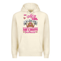 Sandshell As A Aries Girl I Was Born With My Heart On My Sleeve And A Mouth Premium Hoodie - Jasminsmagicworld