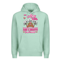 Seafoam As A Aries Girl I Was Born With My Heart On My Sleeve And A Mouth Premium Hoodie - Jasminsmagicworld