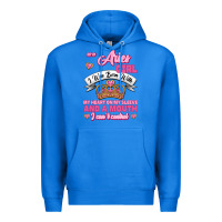 True Royal As A Aries Girl I Was Born With My Heart On My Sleeve And A Mouth Premium Hoodie - Jasminsmagicworld