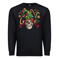 Black elf skull Premium Sweatshirt - FaDigitalArtStudio