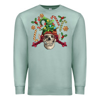 Seafoam elf skull Premium Sweatshirt - FaDigitalArtStudio